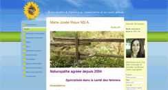 Desktop Screenshot of naturopathecoach.com
